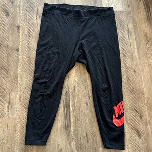 Nike Leggings with Red Logo - 2x